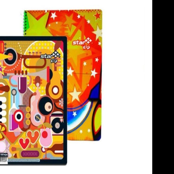 CUADERNO PROF.STAR KID ESTRELLA COD.458 RAYA 100H. C.36